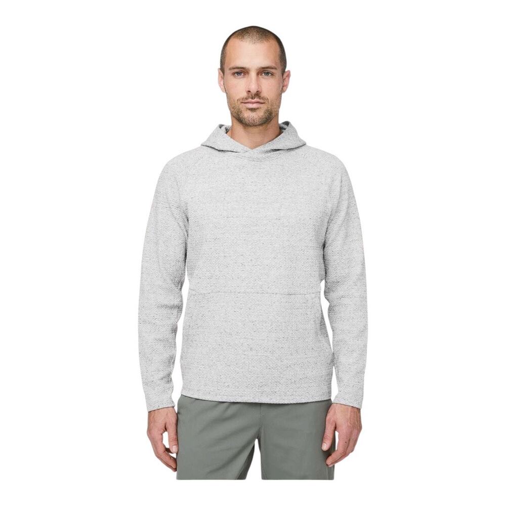 Lululemon At Ease Hoodie Men Medium Gray